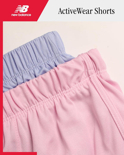 Girls' Active Shorts - 2 Pack Lightweight Athletic Gym Shorts (Big Girl) - WORLD TIME VISITS