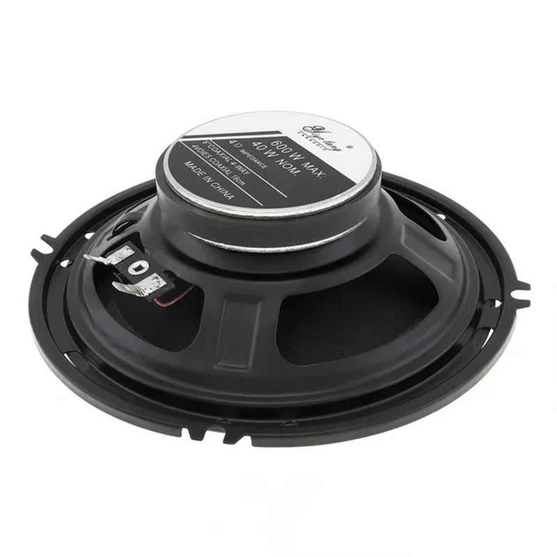 2Pcs 6 Inch 600W Full Range Frequency Car Audio Speaker Heavy Mid-Bass Modified Speaker Non-Destructive Installation
