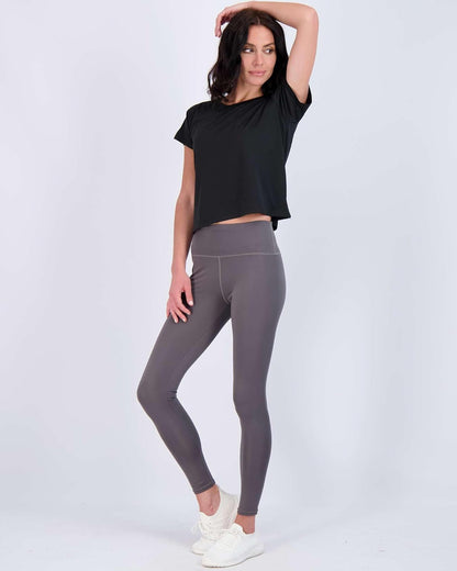 5 Pack: Women'S Dry Fit Crop Top - Short Sleeve Crew Neck Stretch Athletic Tee (Available in plus Size)