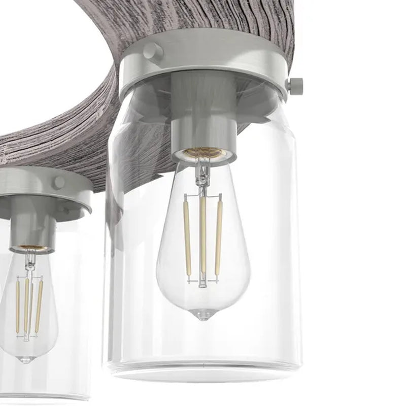 Hunter Fan Company Devon Park 6 Bulb Hanging Chandelier Indoor Light Fixture