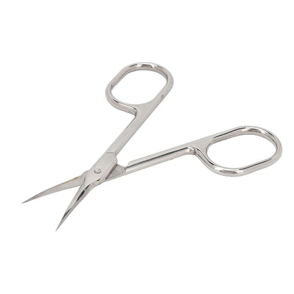 Nail Enhancement Russian Dead Skin Scissors Stainless Steel Cuticle Trimmer Scissors Dead Skin Remover Arc Shaped Cuticle Trimmer Manicure Tool