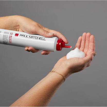 Paul Mitchell Sculpting Foam, Conditions + Controls Frizz, for All Hair Types