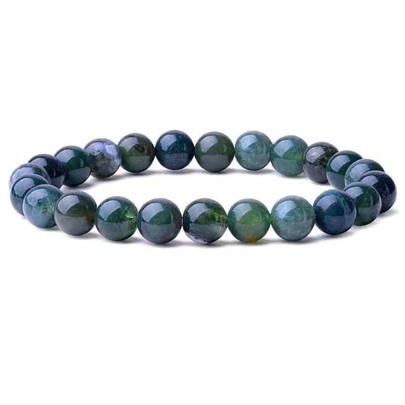 6mm 8mm Natural Stone Chakra Beaded Charm Bracelets Tiger Eye Amethyst Lapis Lazuli Healing Beads Bracelet Women Yoga Jewelry