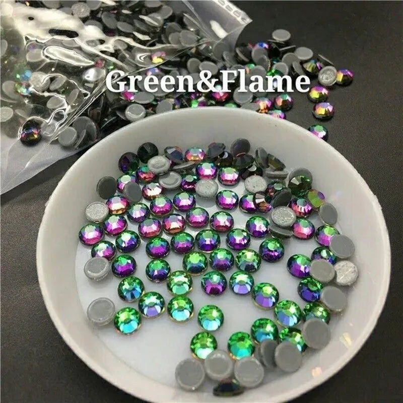 SS6-SS30 High Quality  Hotfix Rhinestone Hot fix Diamond Iron On Rhinestones for DIY