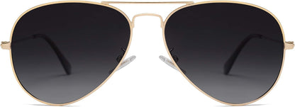 Classic Aviator Polarized Sunglasses for Men Women Vintage Retro Style