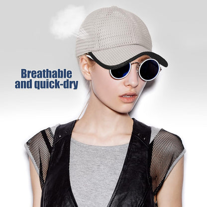 Summer Mesh Baseball Cap for Men Adjustable Breathable Caps Women Men'S Hat Quick Dry Hats Casual Trucker Hat