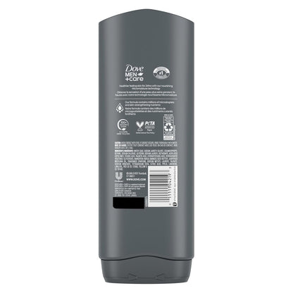Body Wash Rejuvenating Mango + Cedarwood 4 Count for Men with 24-Hour Nourishing Micromoisture Technology 18 Oz