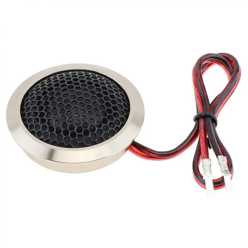 2Pcs 1.5Inch 150W Q25 Aluminum Alloy High Efficiency Mini Dome Tweeter Speakers for Car Audio System