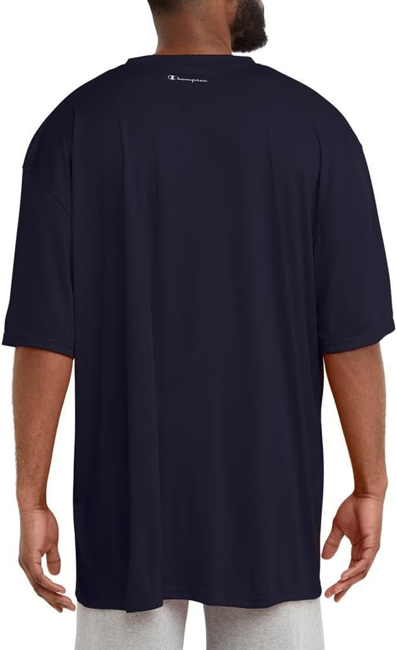 Men'S Tshirt, Sport Tee, Moisture Wicking, anti Odor, Athletic T-Shirt for Men Reg. or Big & Tall