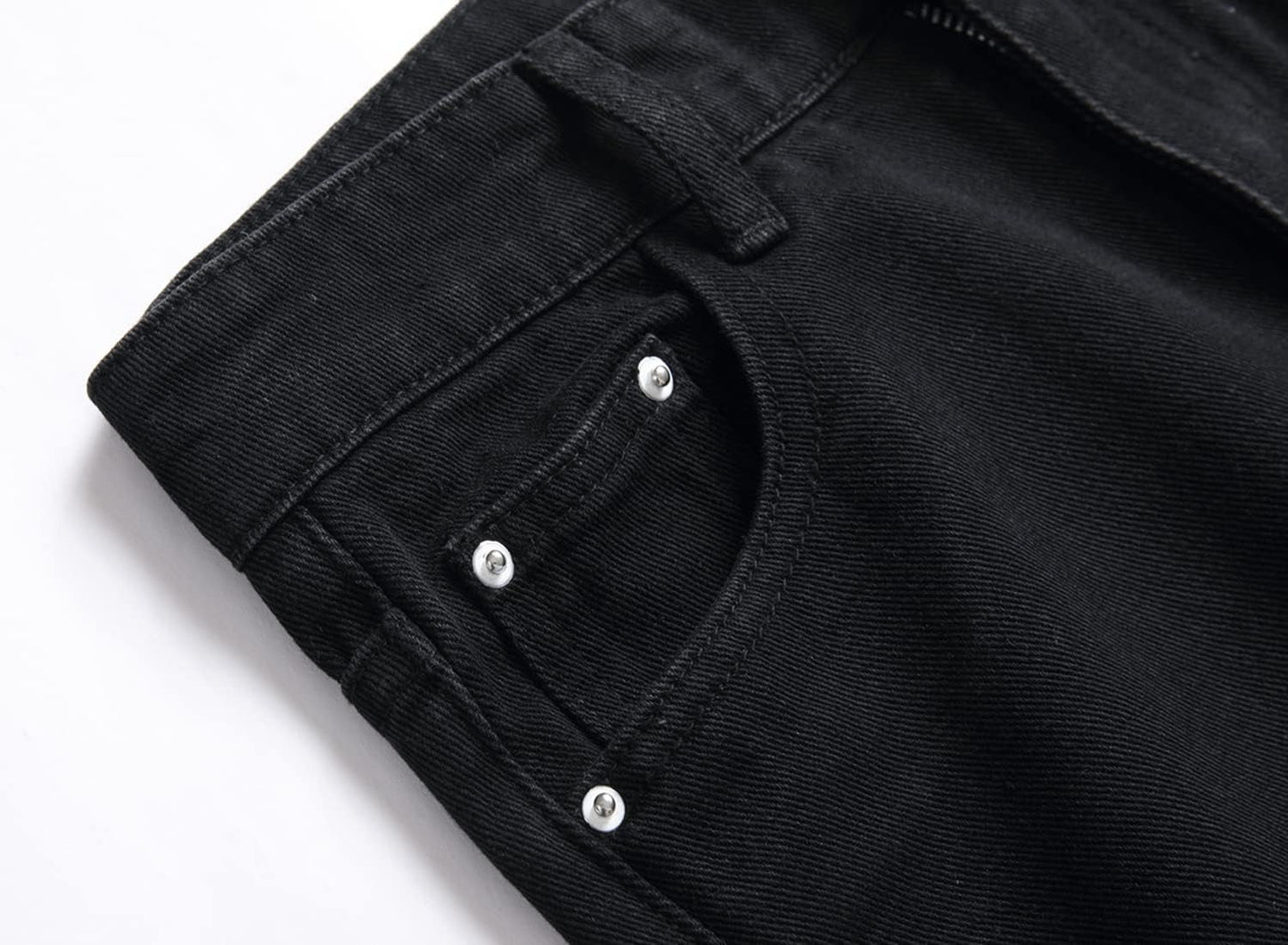 Boy'S Skinny Fit Ripped Destroyed Distressed Stretch Slim Jeans Pants