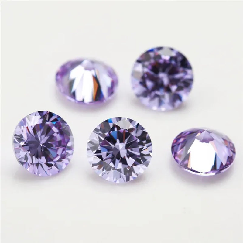 Round Brilliant Cut Moissanites Diamond Loose  Jewelry with