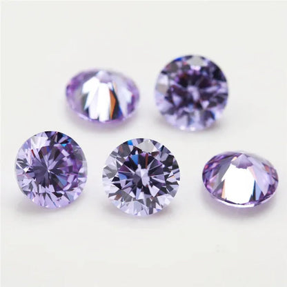 Round Brilliant Cut Moissanites Diamond Loose  Jewelry with