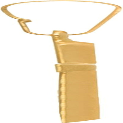 10K or 14K Gold Cross Pendant, Hypoallergenic Gold Religious Charms for Men and Women, Handcrafted in the USA - (1 Inch)