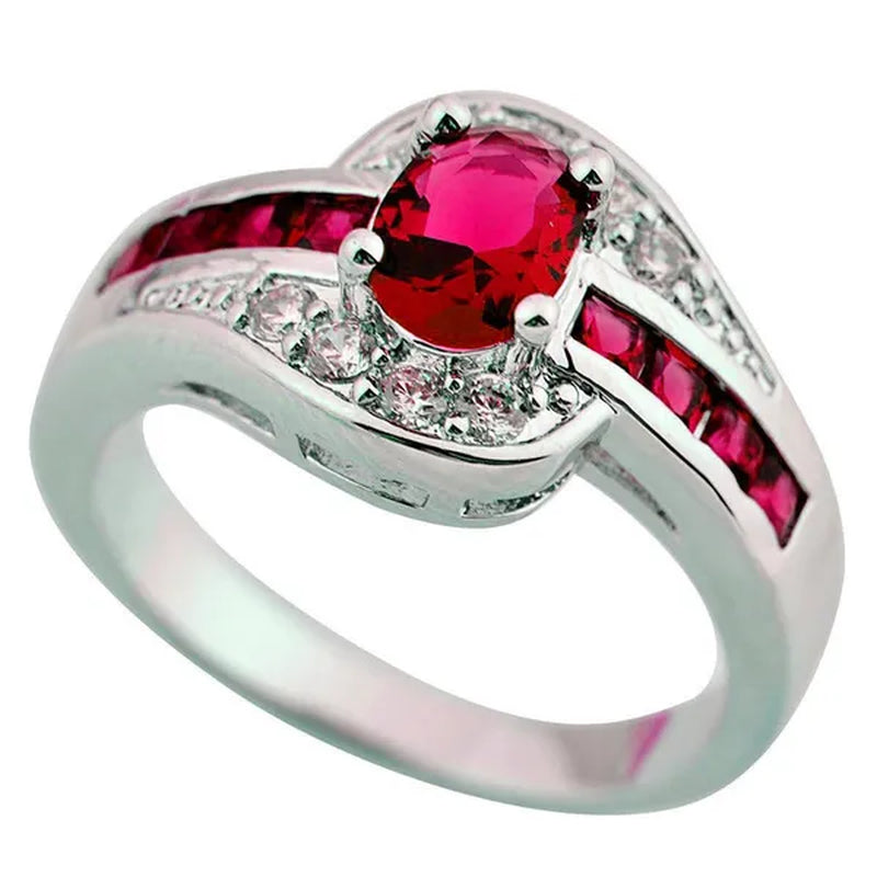 Blue Sapphire Women Men Engagement Rings Jewelry Size 7.8.9 10