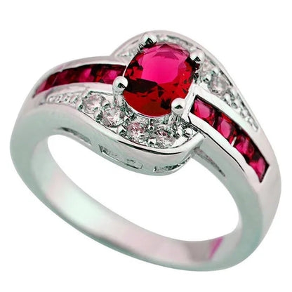 Blue Sapphire Women Men Engagement Rings Jewelry Size 7.8.9 10