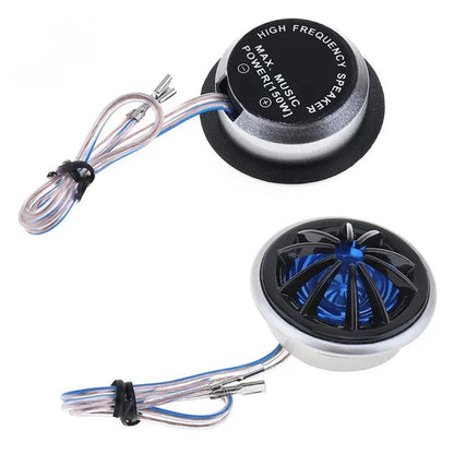 2Pcs 150W YH-66 Car Horn Dome Tweeter Audio Loudspeaker Car Stereo Treble Speaker for Most Cars