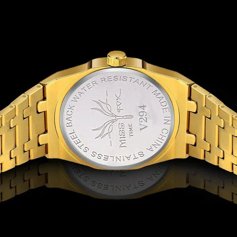 Women Quartz Watch Fashion Bling Casual Ladies Watch Female Gold Wristwatch Crystal Diamond Girls Clock
