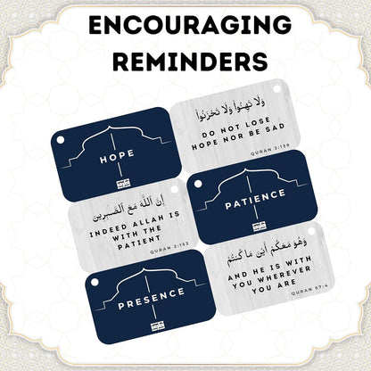 Islamic Affirmations Cards (30 Daily Reminders by Zarf), Spiritual, Quran English, Decor, Ramadan Decorations, Islamic Gifts, Eid Gift, Learn Arabic, Arabic Flashcards Daily Affirmation