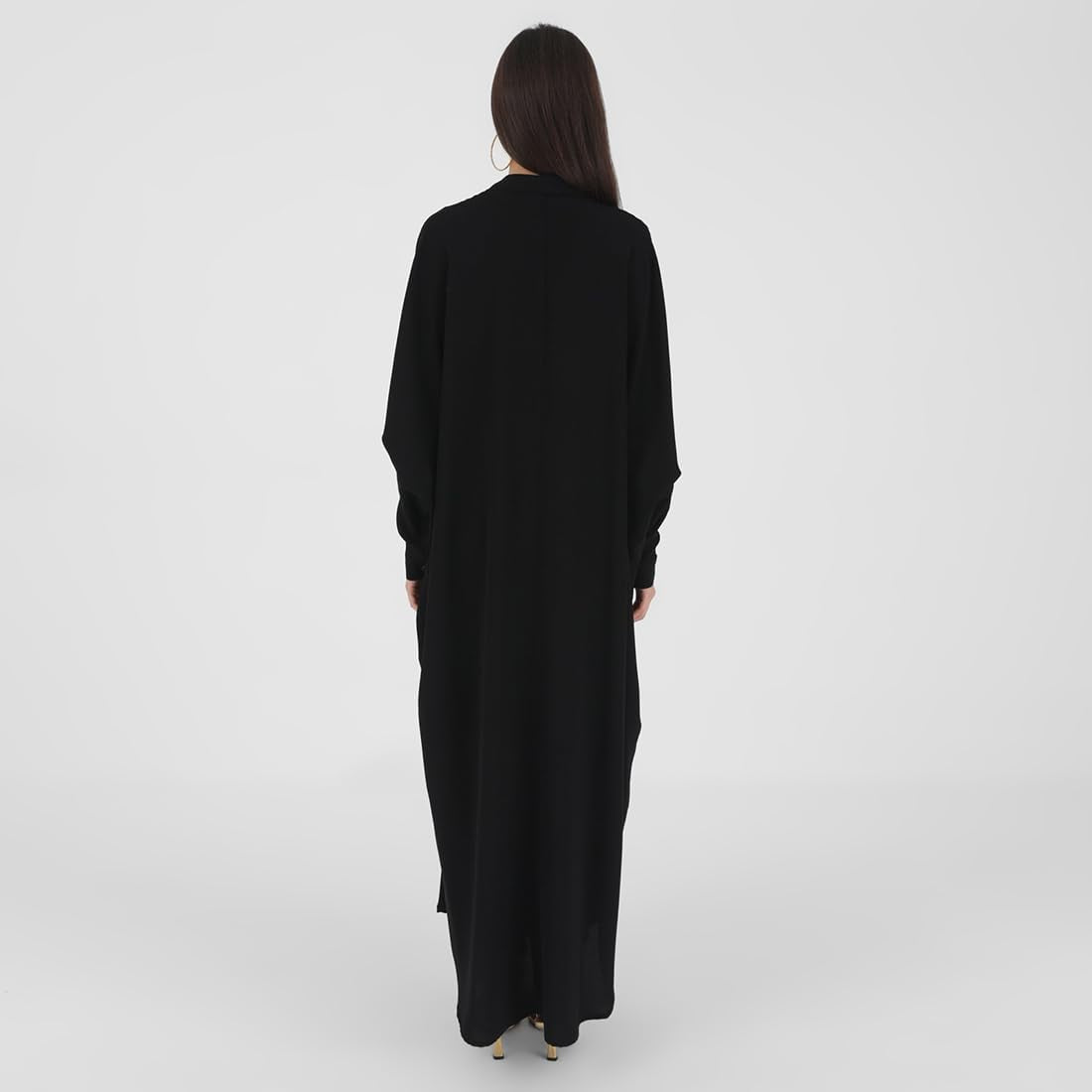 Abayas for Women Muslim Dress Modest Maxi Robe Abaya Kaftan Dresses Eid Prayer Clothes Arabian Islamic Dubai Outfit