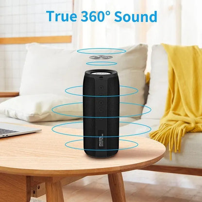 Portable,Waterproof,Wireless Speakers,Dual Pairing1500 Mins Playtime