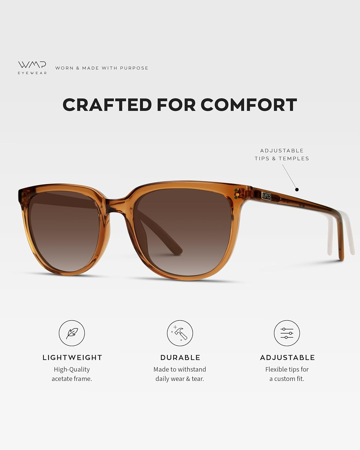 Polarized Classic Retro Flat Square Unisex Sunglasses