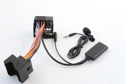 Car Bluetooth Audio Cable Adapter MIC for Mercedes Benz APS NTG CD20 30/50 Radio