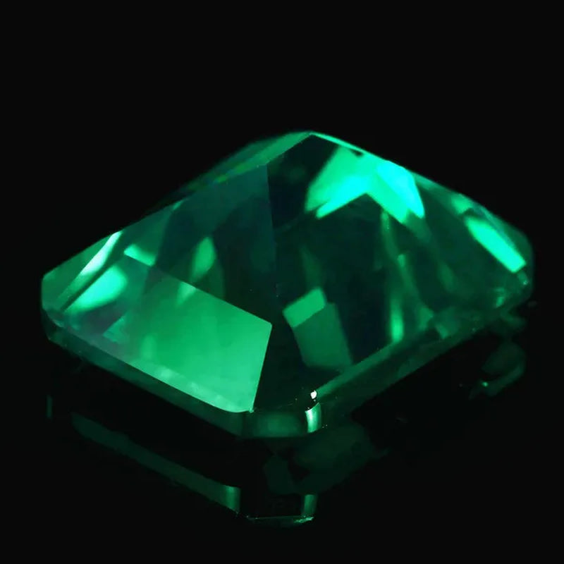 Natural Mined Green Loose Gemstone Emerald Colombia Emerald Cut Jewelry