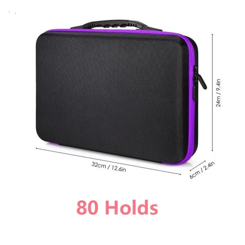 20/40/80 Holds Rhinestone Painting Storage Bag Diamond Embroidery Box Diamond Painting Accessory Case Clear plastic Beads Weather Storage Boxes Cross Stitch Tools