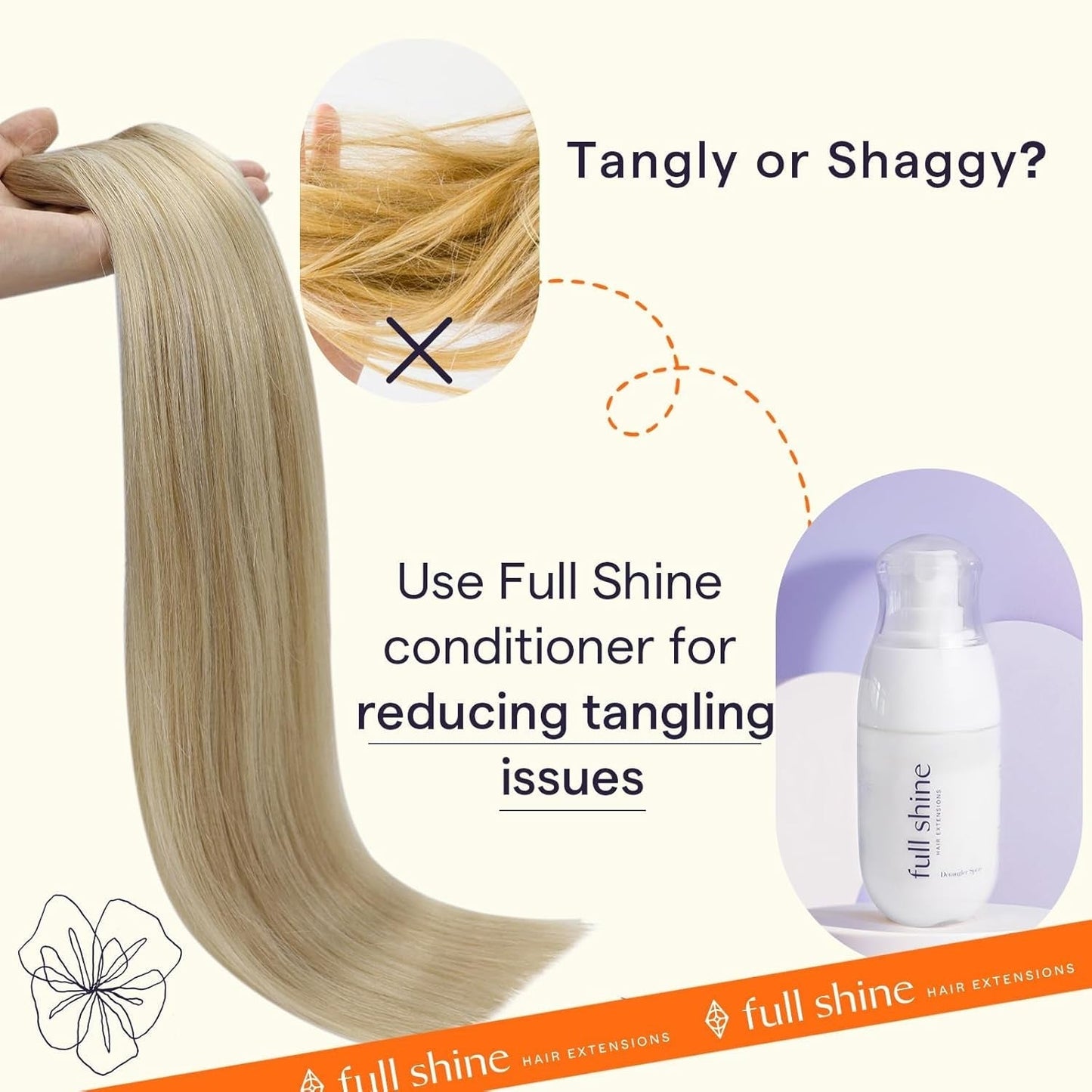 20 Inch Blonde Hair Extensions Real Human Hair Weft Extensions Color Dirty Blonde Mix Platinum Blonde Weft Hair Extensions Human Hair Sew in Hair Extensions Silky Soft Hair Weft 105G