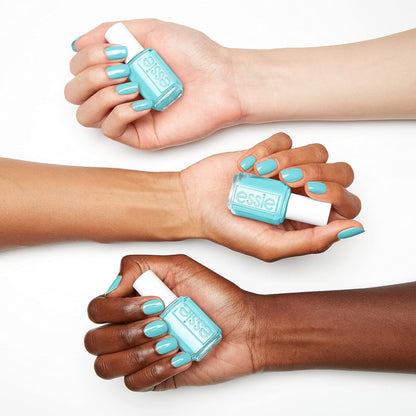 Salon-Quality Nail Polish, 8-Free Vegan, Feel the Fizzle, Blue, Ride the Soundwave, 0.46 Oz.