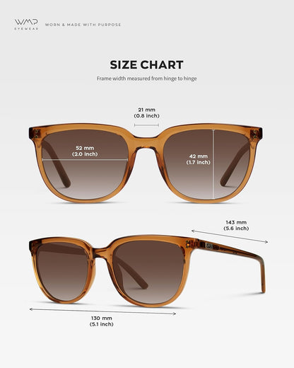Polarized Classic Retro Flat Square Unisex Sunglasses