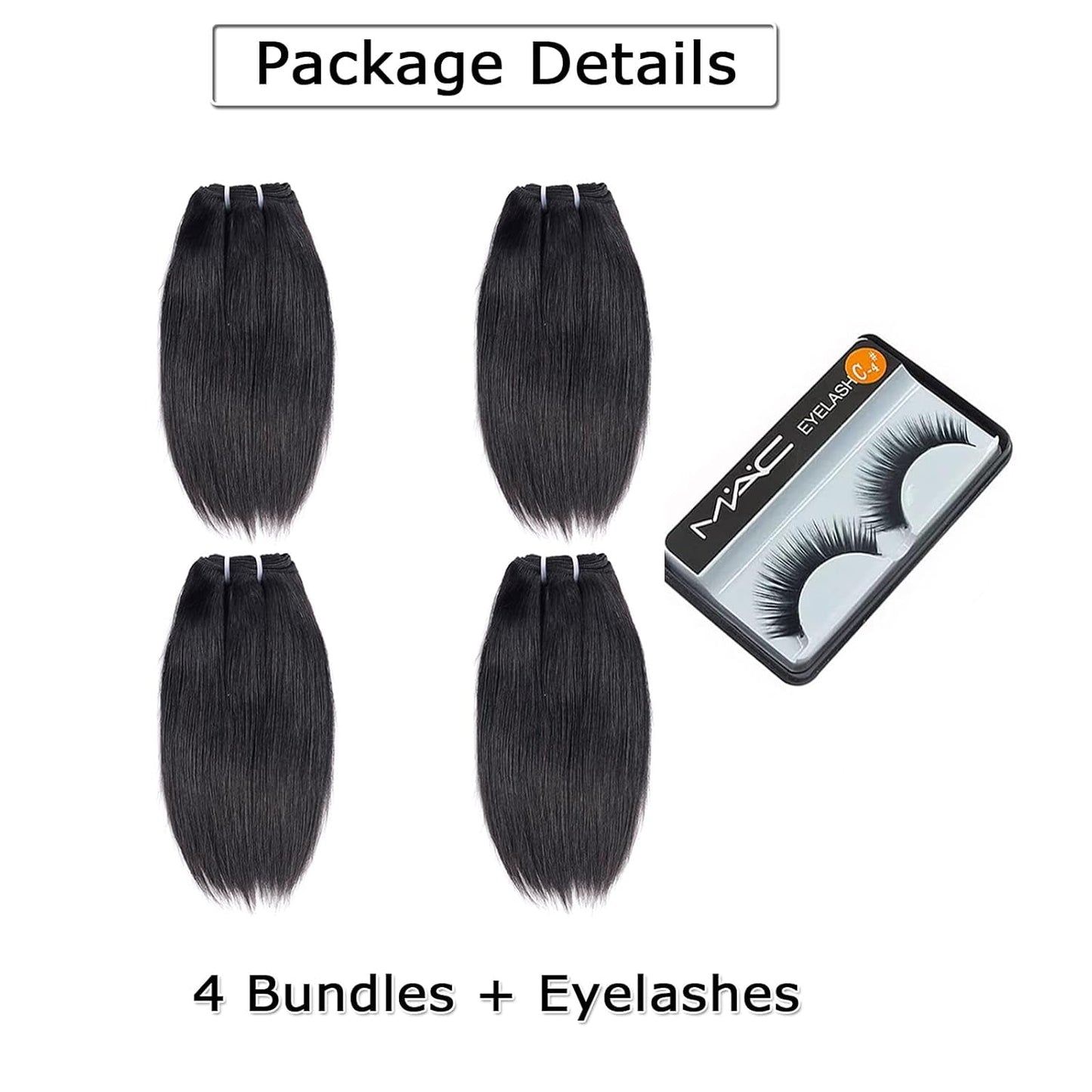 10 Inch Short Human Hair Bundles Natural Color 4 Bundles 12A Brazilian Virgin Hair 100% Unprocessed Straight Human Hair Bundles(10"10"10"10")