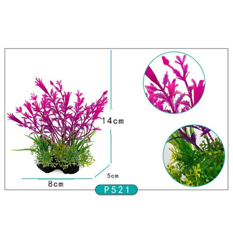 Simulation Water Weeds Fish Tank Plant Water Weeds Aquarium Artificial Decor Plants Ornament Aquarium Grass Decoration