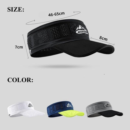 Sport Sun Visor Hats for Men Women Headsweats Sunvisor Cap for Men Women Sun Visors for Running, Golf, Tennis, Softball