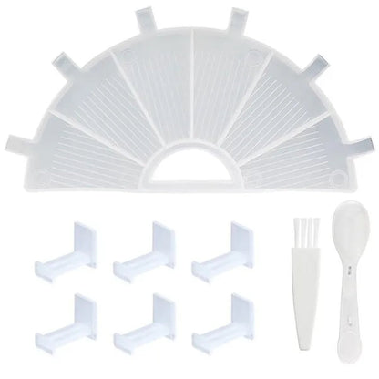 5D DIY Diamond Painting Tool Funnel Design Plastic Tray Diamond Embroidery Accessories Diamond Cross Stitch Tool Sets Bead Sorti