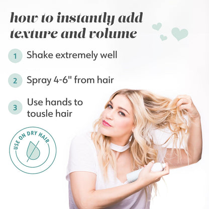 Drybar Triple Sec 3-In-1 Finishing Spray | Adds Texture, Amplifies and Refreshes Hair for Fuller Styles & Absorbs Light Oils, All Hair Types
