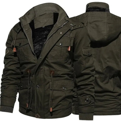 3 Colors Outdoor Cashmere Cotton Clothes for Men in Europe and America