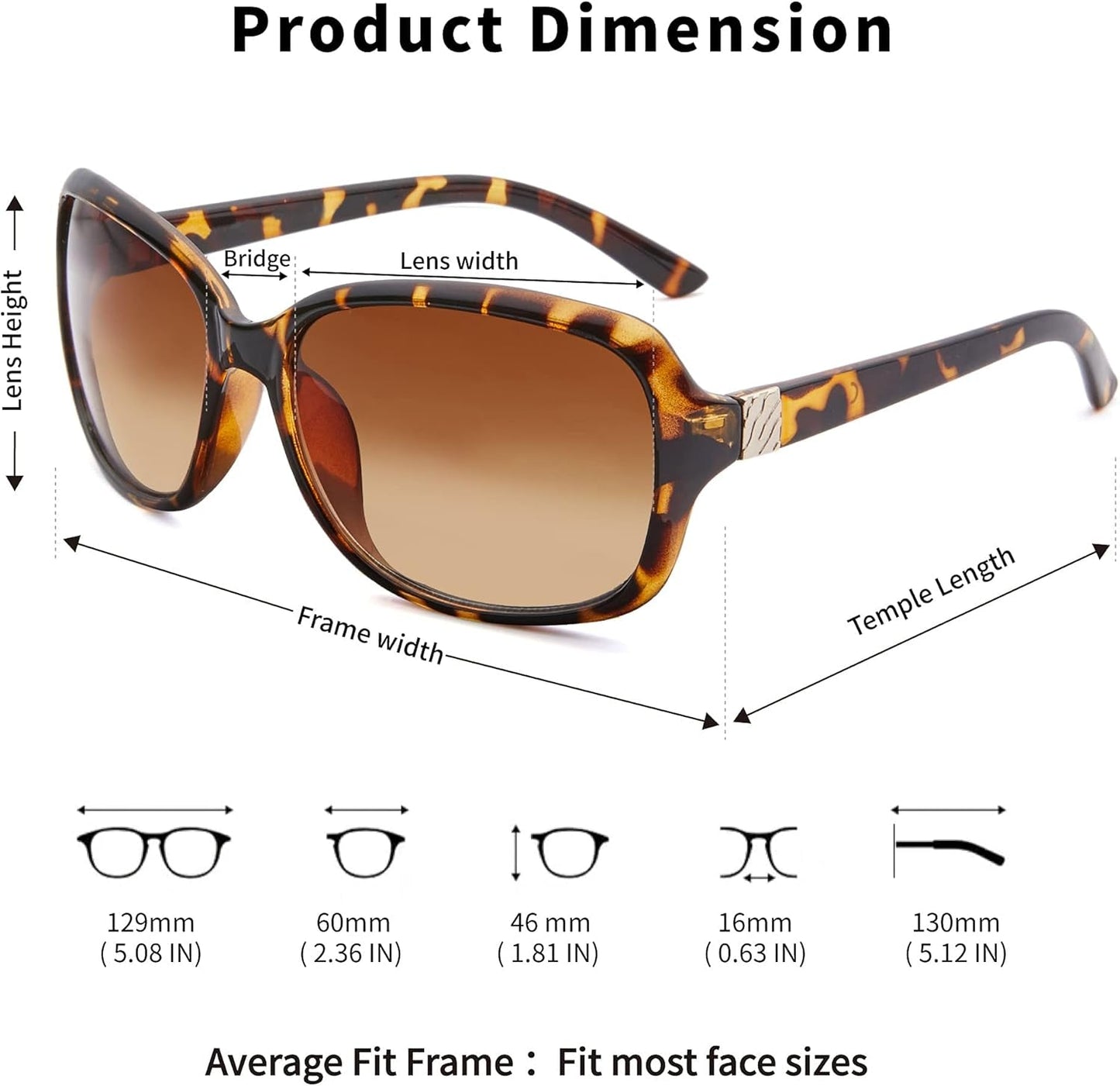 2 Pack Classic Vintage Sunglasses for Women Men,Fashion Sun Shades Glasses with UV400 Protection