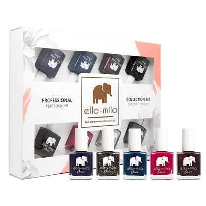 Professional Nail Polish Set - Quick Dry Nail Polish - Long-Lasting & Chip Resistant Nail Polish Kit (Desire Collection - 8 Pack - 0.45 Fl Oz Each)