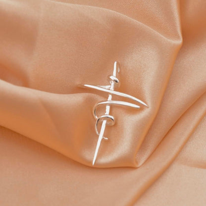 SALE! Cross Sterling Silver 925 Pendant Minimalistic Design Religious Unisex Jewelry - WORLD TIME VISITS