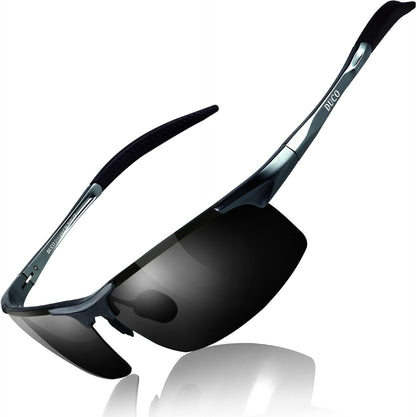 Mens Sports Polarized Sunglasses UV Protection Sunglasses for Men 8177S