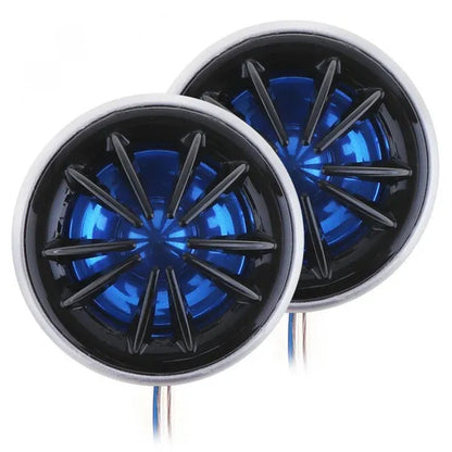 2Pcs 150W YH-66 Car Horn Dome Tweeter Audio Loudspeaker Car Stereo Treble Speaker for Most Cars