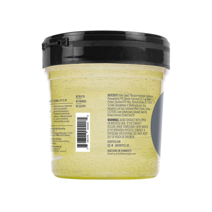 Black Castor and Flaxseed Oil Styling Gel - Helps Nourish and Repair Damaged Hair - Promotes Healthy Scalp - Provides Superior and Weightless Hold - Delivers Long Lasting Shine - 8 Oz