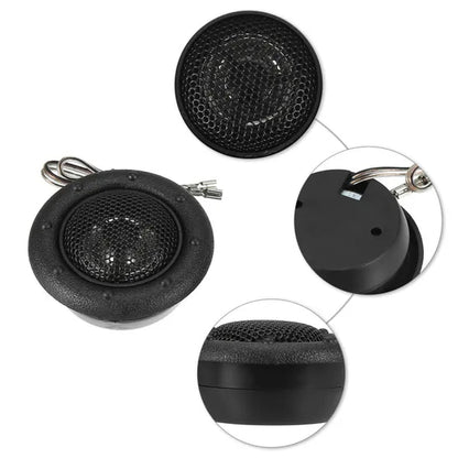 Car Tweeter Speaker Mini Car Audio Tweeters Replacement of Old Part for Car Audio Systems Black