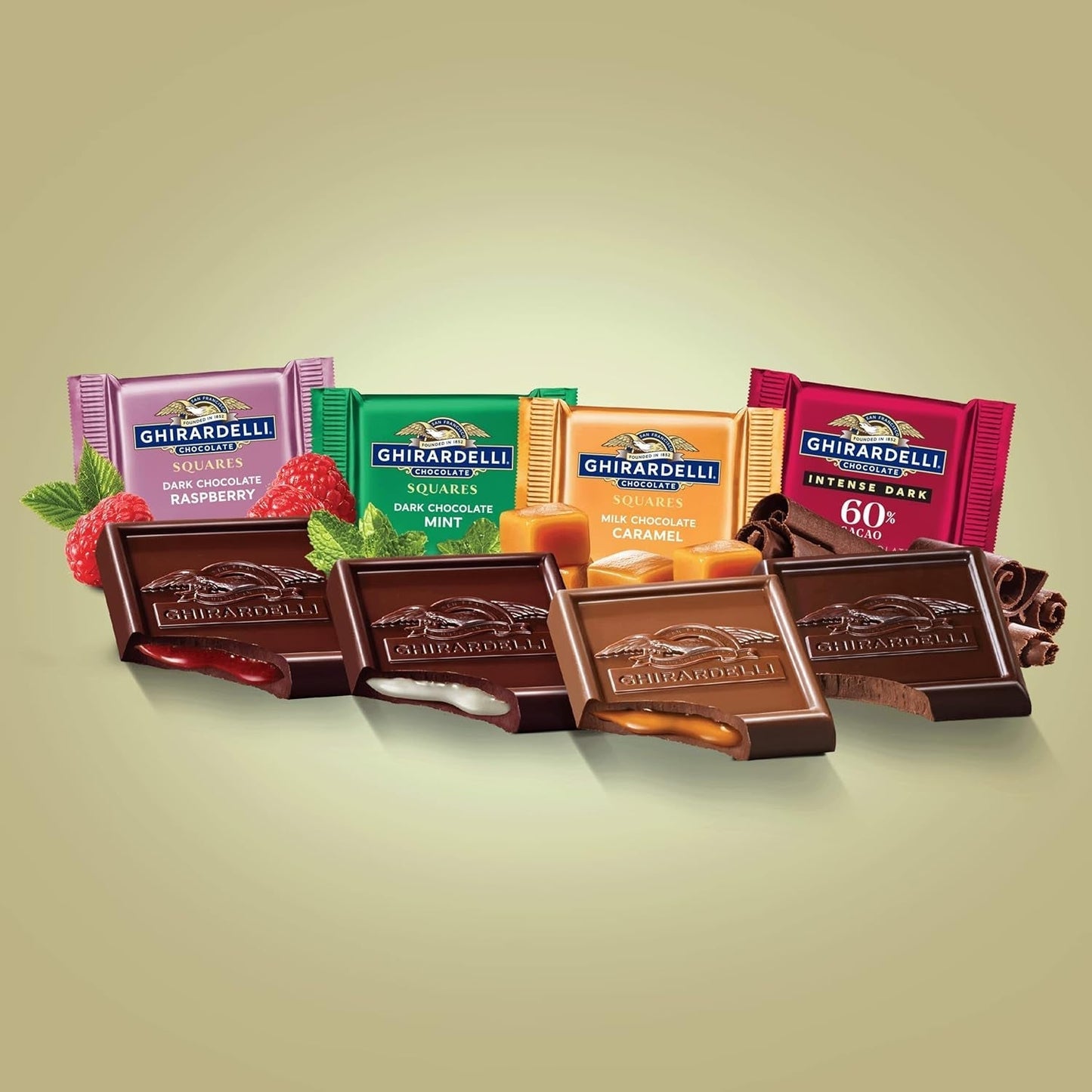 Premium Assorted Chocolate Squares, Chocolate Assortment, 15.77 Oz Bag
