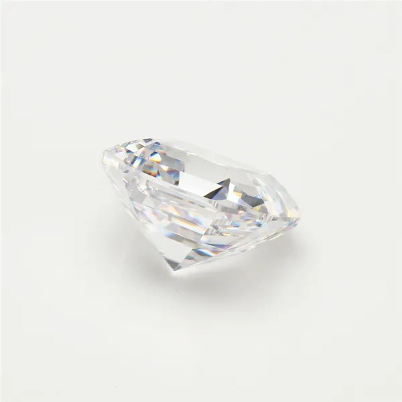 Unheated 8.30 Cts Natural Gemstone White Sapphire 10x10mm Square Cut Gem Sri-Lanka VVS