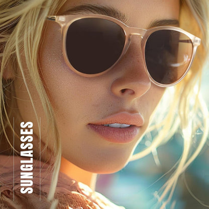 Polarized Sunglasses for Women Men - Trendy 2025 Vintage Classic Retro round Mirrored Lens Designer Style