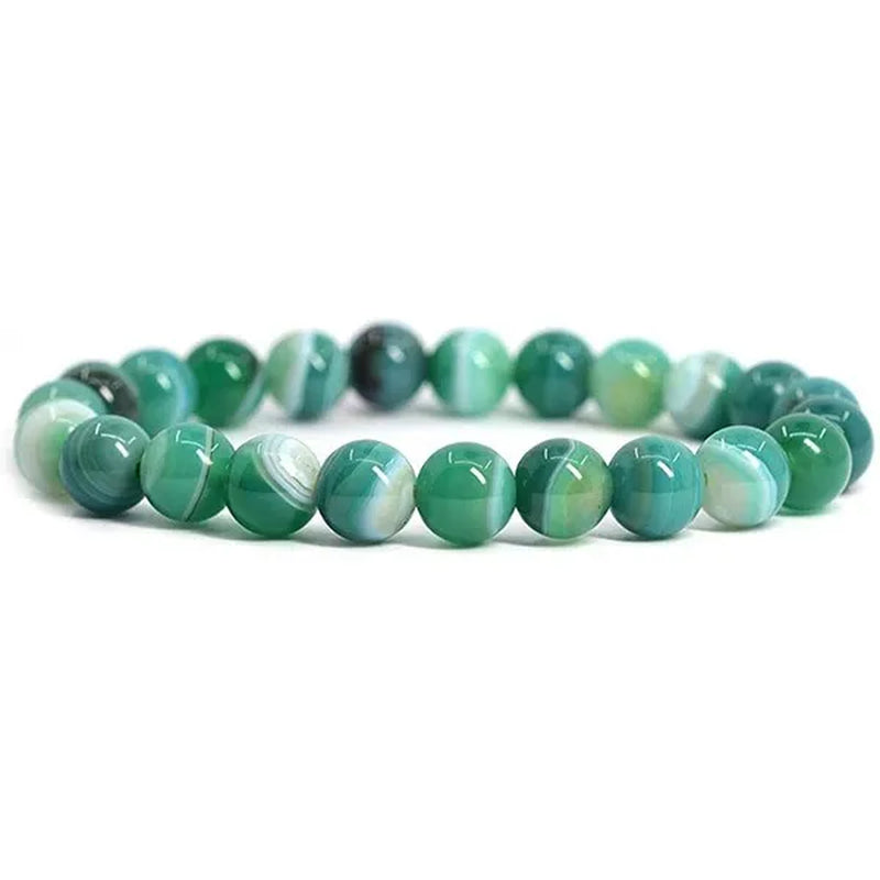 6mm 8mm Natural Stone Chakra Beaded Charm Bracelets Tiger Eye Amethyst Lapis Lazuli Healing Beads Bracelet Women Yoga Jewelry