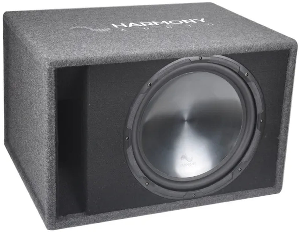 Harmony Audio HA-RS15 Car Stereo Rhythm Loaded 15" Vented 900W Sub Box Enclosure