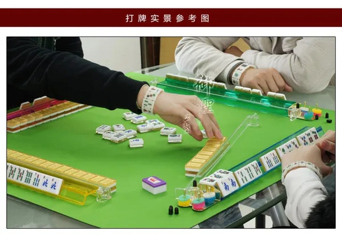 Creative Retro Chinese Style Mahjong Bangles Mah Jongg Bracelet for Men Women Gifts